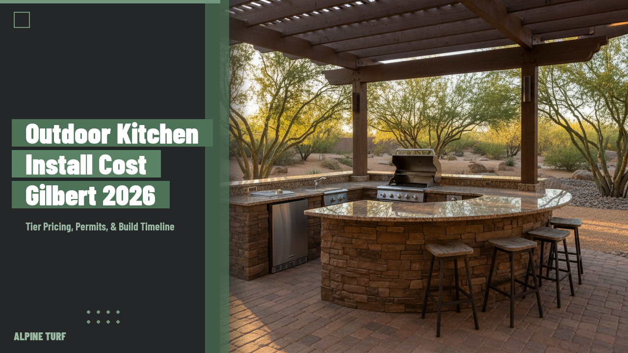 Outdoor Kitchen Installation Cost in Gilbert AZ (2026 Guide)