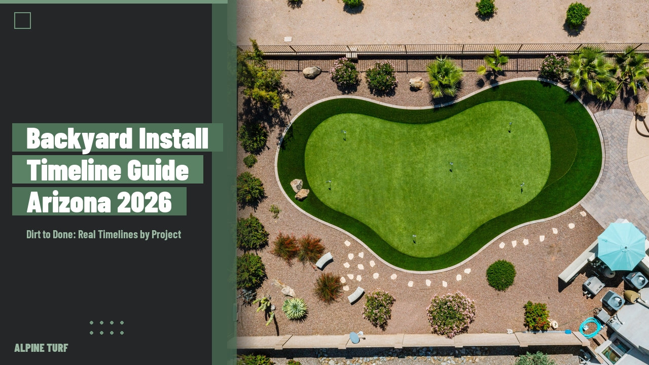 How Long Does a Backyard Install Take in Arizona? 2026 Guide