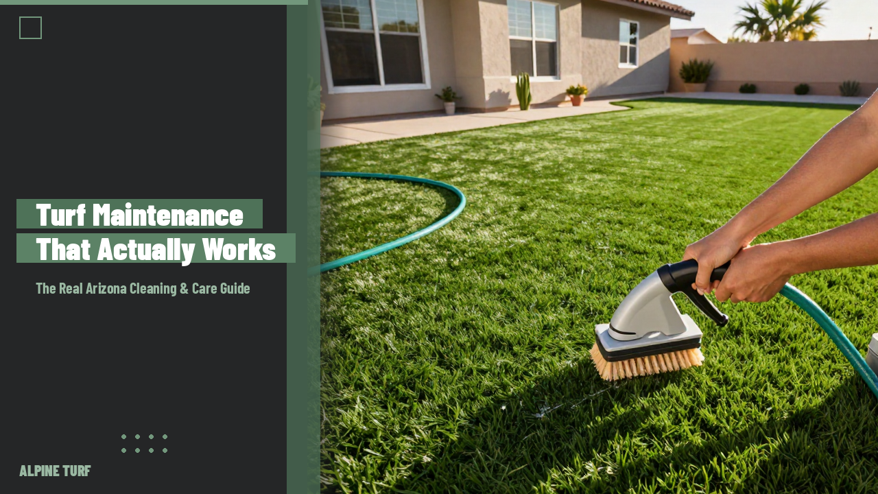 Artificial Turf Maintenance Arizona: 2026 Cleaning Guide
