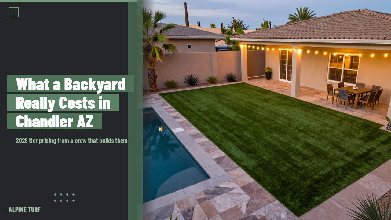 How Much Does a Backyard Cost in Chandler AZ? (2026 Guide)