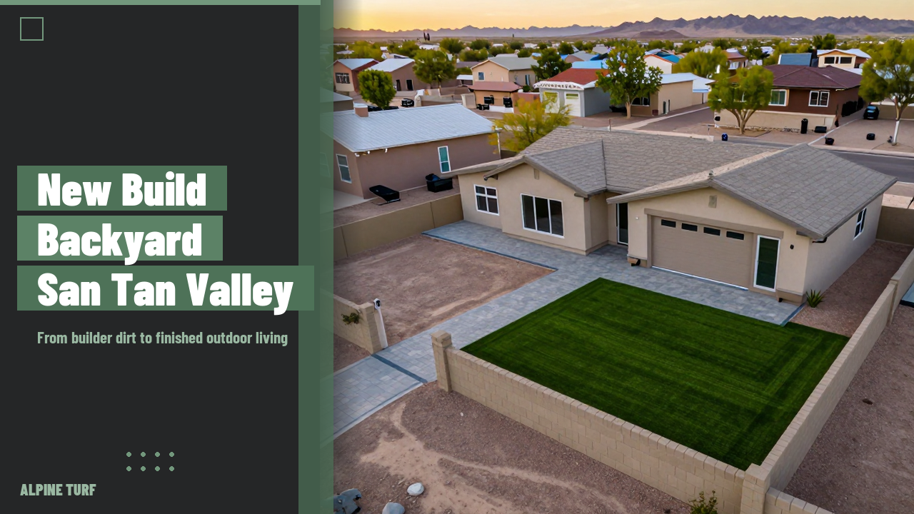 San Tan Valley New Home Backyard: What to Install First
